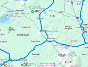 Napton to Crick
